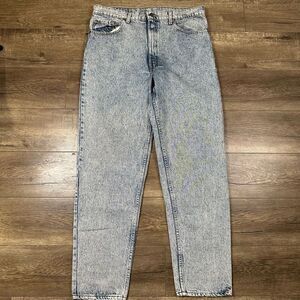 Levi’s Men’s Size 38x32 Jeans 550 Relaxed Fit Blue Light Wash Denim Straight Leg